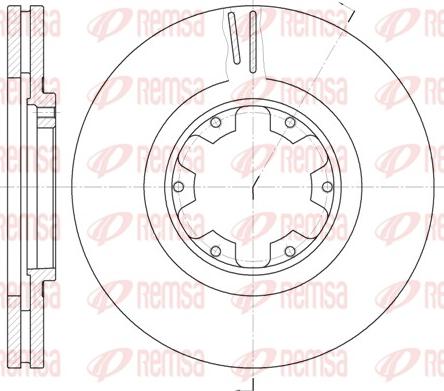 Remsa 6899.10 - Disc frana www.parts5.com