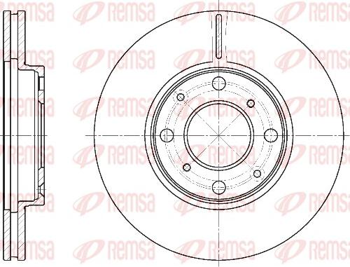 Remsa 6844.10 - Brake Disc www.parts5.com