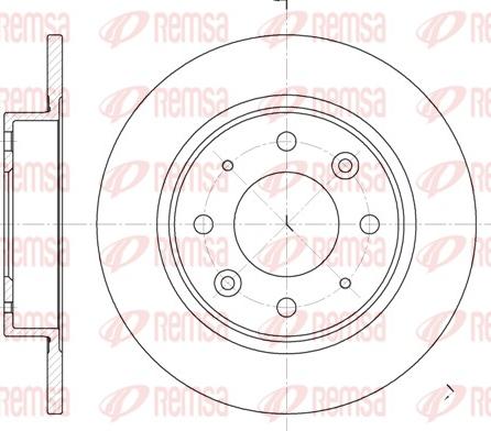 Remsa 6813.00 - Disc frana www.parts5.com