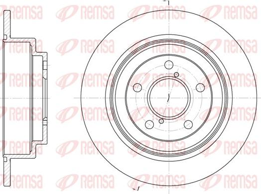 Remsa 6398.00 - Fren diski www.parts5.com