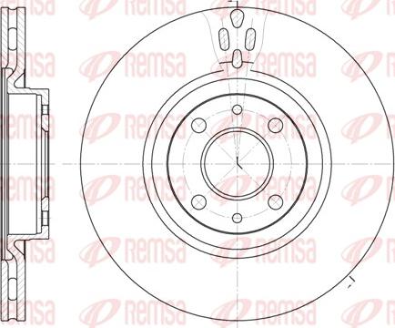 Remsa 6316.11 - Disc frana www.parts5.com