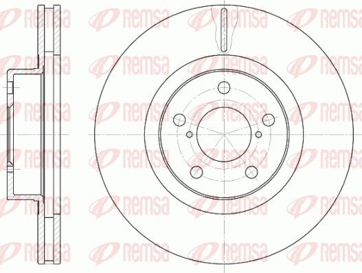 Remsa 6715.10 - Δισκόπλακα www.parts5.com