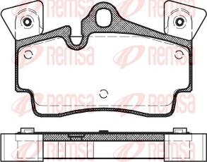 GMC 2369402 - Brake Pad Set, disc brake www.parts5.com