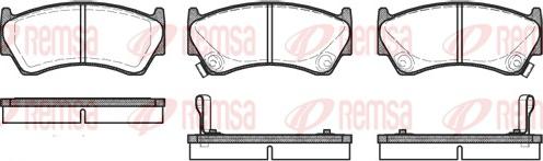 Remsa 0592.02 - Jarrupala, levyjarru www.parts5.com