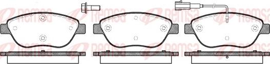 Remsa 0859.01 - Brake Pad Set, disc brake parts5.com