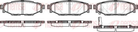 Remsa 1136.01 - Brake Pad Set, disc brake www.parts5.com