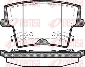 Remsa 1127.08 - Komplet kočnih obloga, disk kočnica www.parts5.com