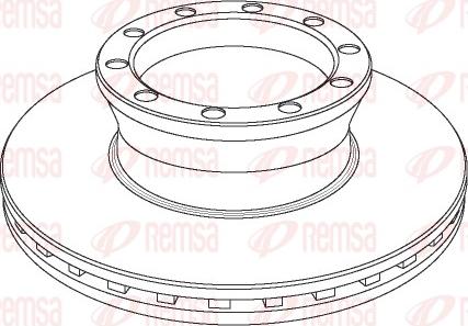 Beral BCR143A - Kočioni disk www.parts5.com