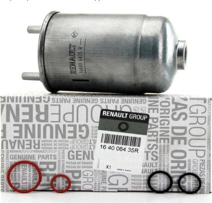 RENAULT 16 40 064 35R - Filter goriva www.parts5.com