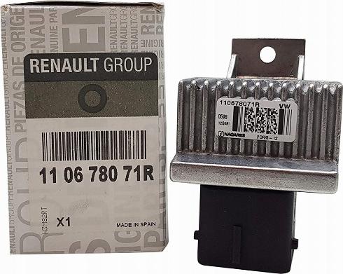 RENAULT 110678071R - Control Unit, glow plug system parts5.com