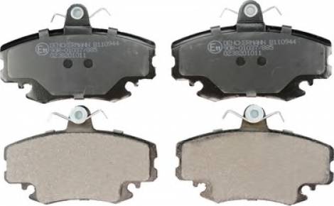 RENAULT 86 71 016 173 - Brake Pad Set, disc brake www.parts5.com