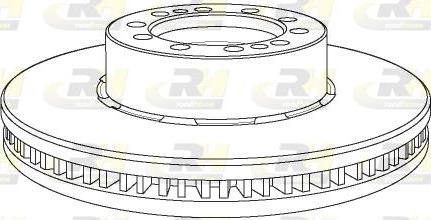 SBP 02-RV029 - Brake Disc www.parts5.com