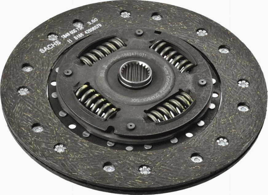 SACHS 1 862 471 031 - Clutch Disc www.parts5.com