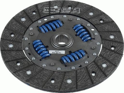 SACHS 1878 005 084 - Диск на съединителя www.parts5.com