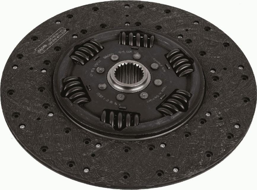 SACHS 1878 008 744 - Clutch Disc www.parts5.com