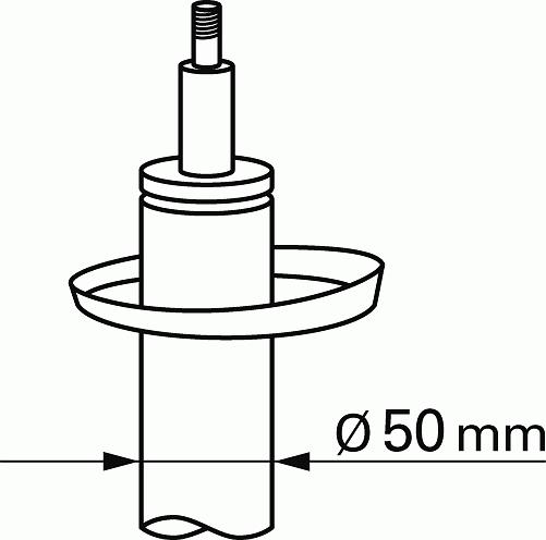 SACHS 312 267 - Amortizor www.parts5.com