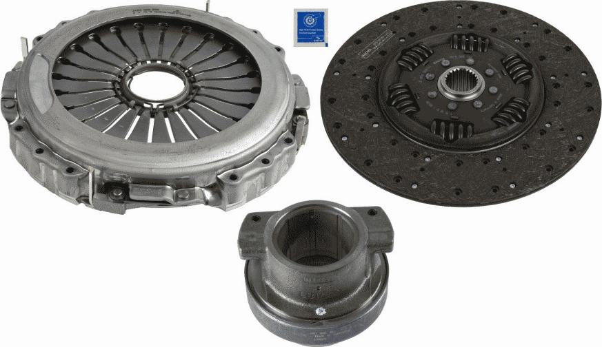 SACHS 3400 700 663 - Clutch Kit www.parts5.com