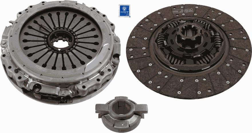 SACHS 3400 700 667 - Komplet kvačila www.parts5.com