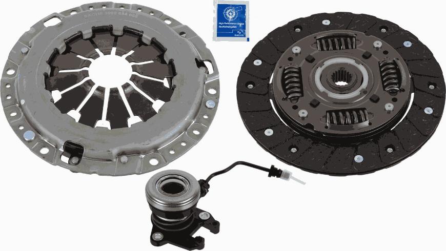 SACHS 3000 990 496 - Sidurikomplekt parts5.com