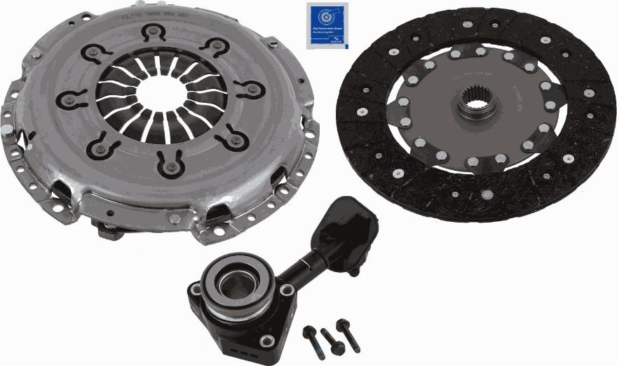 SACHS 3000 990 487 - Spojková sada www.parts5.com