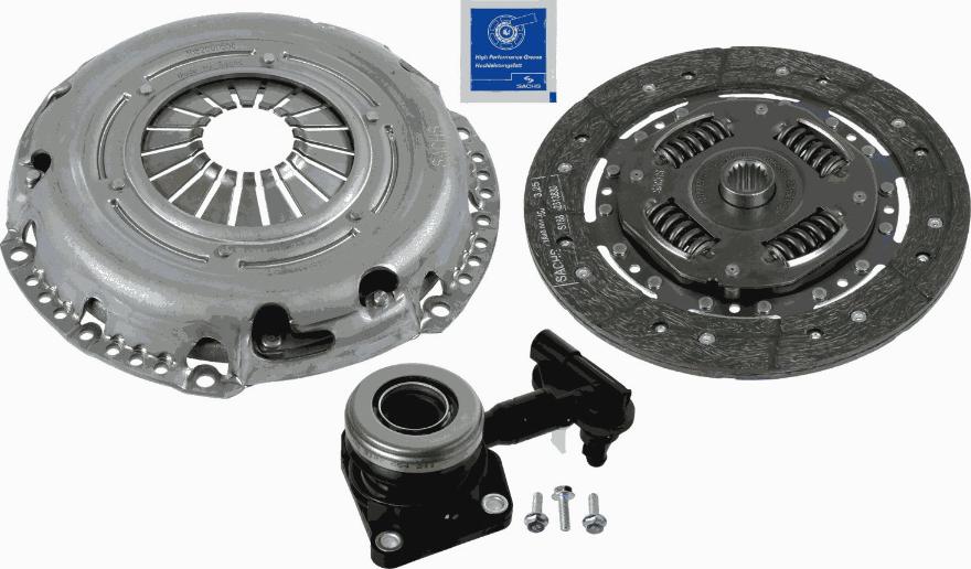 SACHS 3000 990 516 - Kit de embrague www.parts5.com