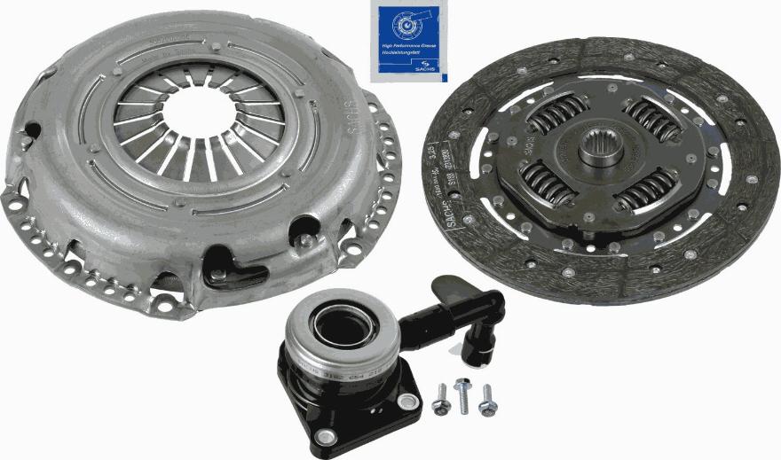 SACHS 3000 990 518 - Kit de embrague www.parts5.com