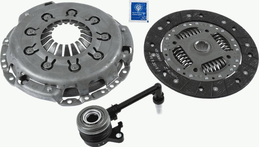 SACHS 3000 990 532 - Комплект сцепления www.parts5.com