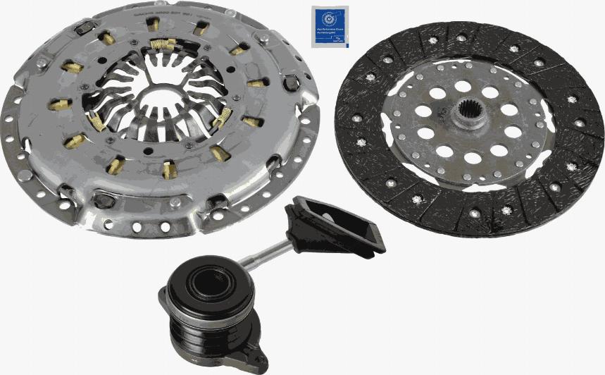 SACHS 3000 990 052 - Set ambreiaj www.parts5.com