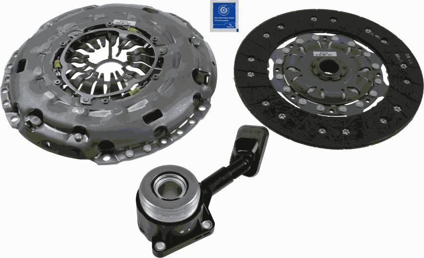 SACHS 3000 990 189 - Комплект сцепления www.parts5.com