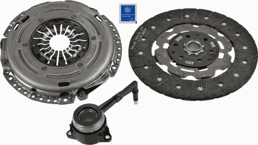 SACHS 3000 990 340 - Zestaw sprzęgieł www.parts5.com