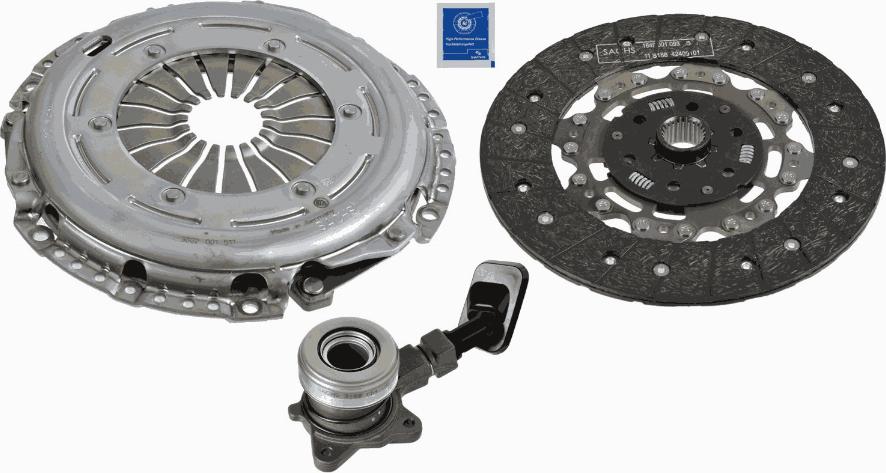 SACHS 3000 990 296 - Clutch Kit www.parts5.com