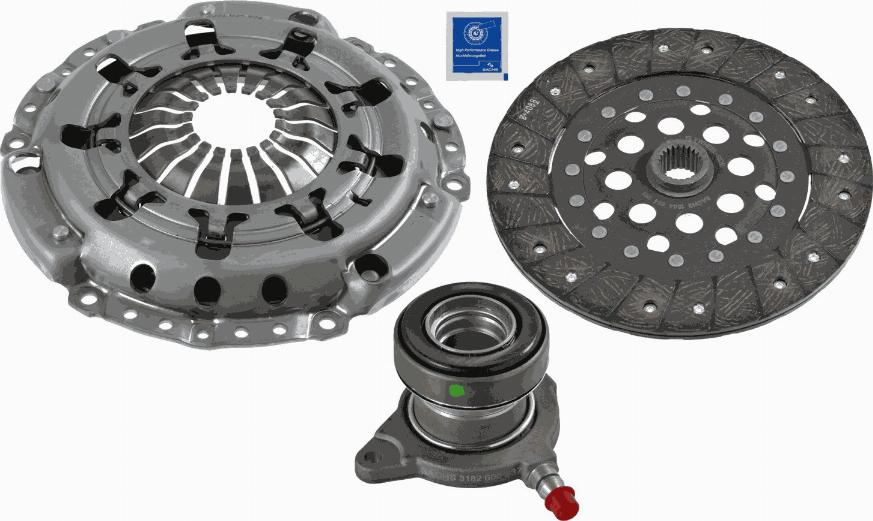 SACHS 3000 990 238 - Σετ συμπλέκτη www.parts5.com