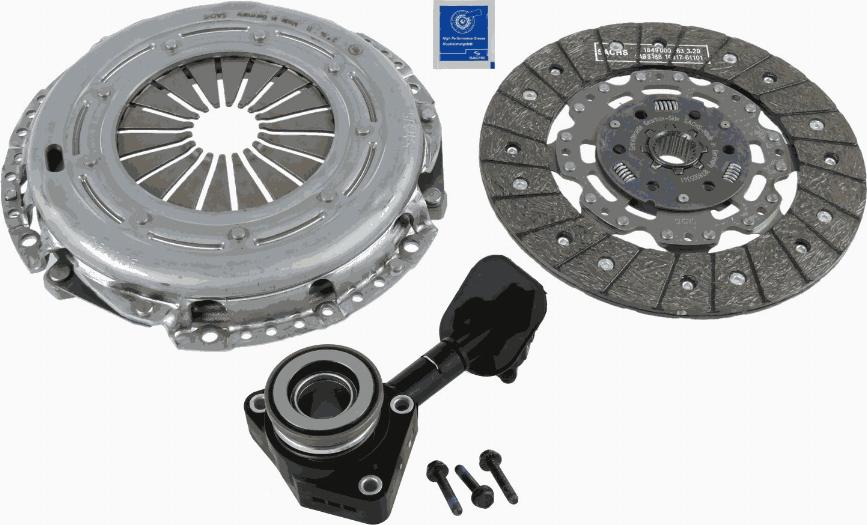 SACHS 3000 990 221 - Set ambreiaj www.parts5.com