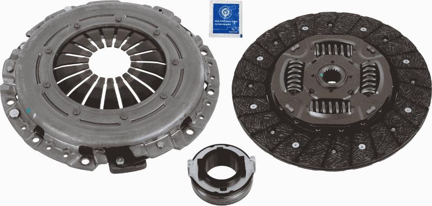 SACHS 3000 954 494 - Set ambreiaj www.parts5.com