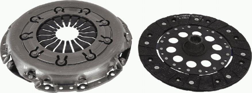 SACHS 3000 950 963 - Комплект сцепления www.parts5.com