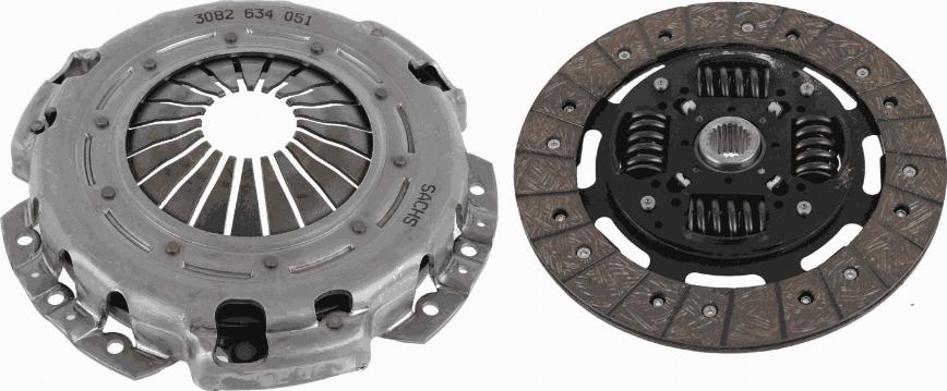 SACHS 3000 950 551 - Комплект съединител www.parts5.com