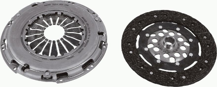 SACHS 3000 950 538 - Комплект сцепления www.parts5.com