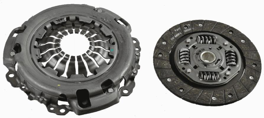 SACHS 3000 950 672 - Комплект сцепления www.parts5.com