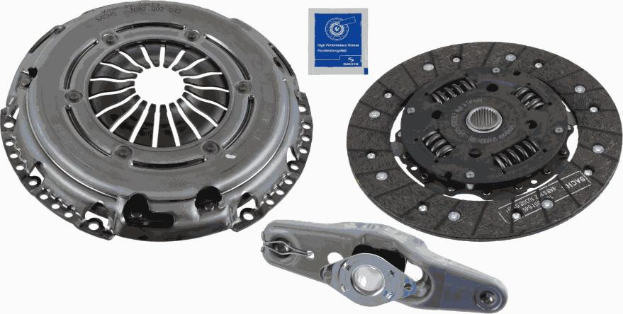 SACHS 3000 950 074 - Zestaw sprzęgieł www.parts5.com