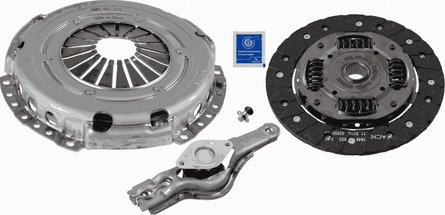 SACHS 3000 950 103 - Clutch Kit www.parts5.com