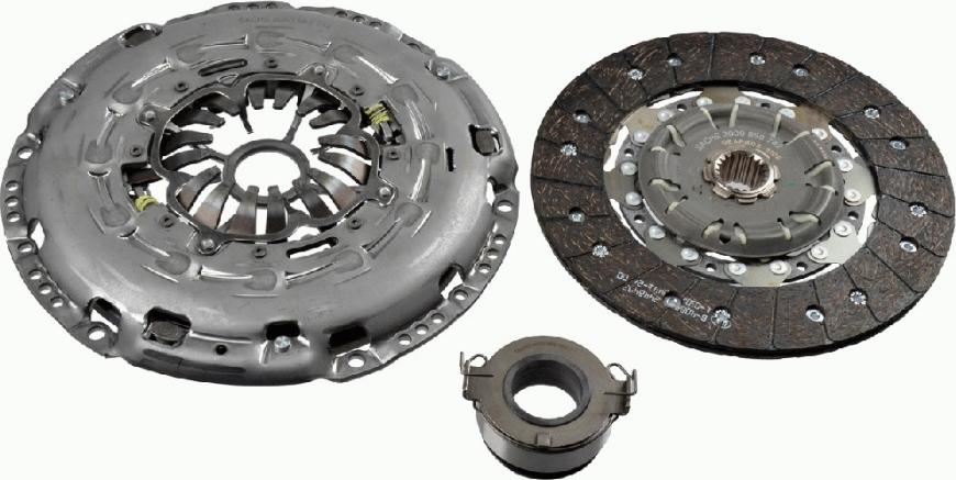 SACHS 3000 950 742 - Zestaw sprzęgieł www.parts5.com