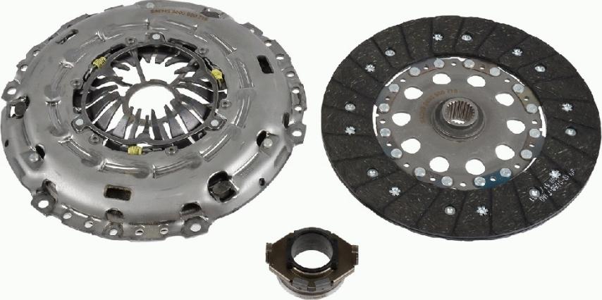 SACHS 3000 950 718 - Clutch Kit www.parts5.com