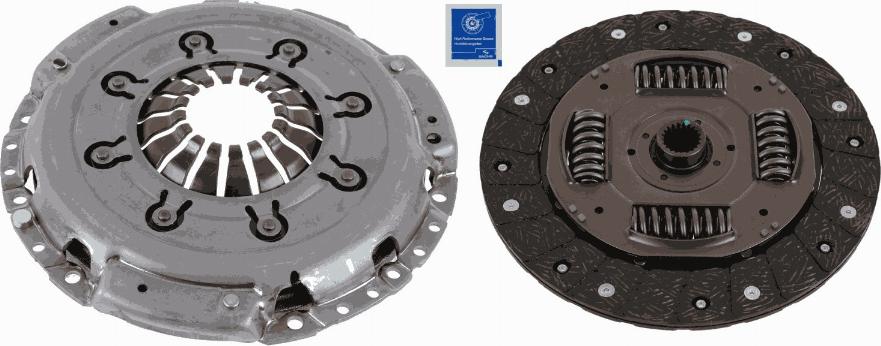 SACHS 3 000 951 908 - Комплект съединител www.parts5.com