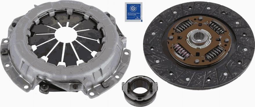 SACHS 3000 951 409 - Set ambreiaj www.parts5.com