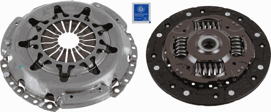 SACHS 3000 951 593 - Sidurikomplekt www.parts5.com