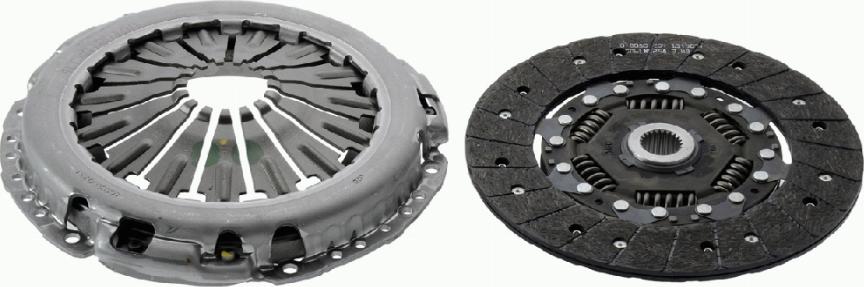 SACHS 3000 951 548 - Clutch Kit www.parts5.com