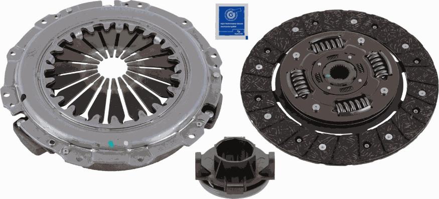 SACHS 3000 951 585 - Комплект сцепления www.parts5.com