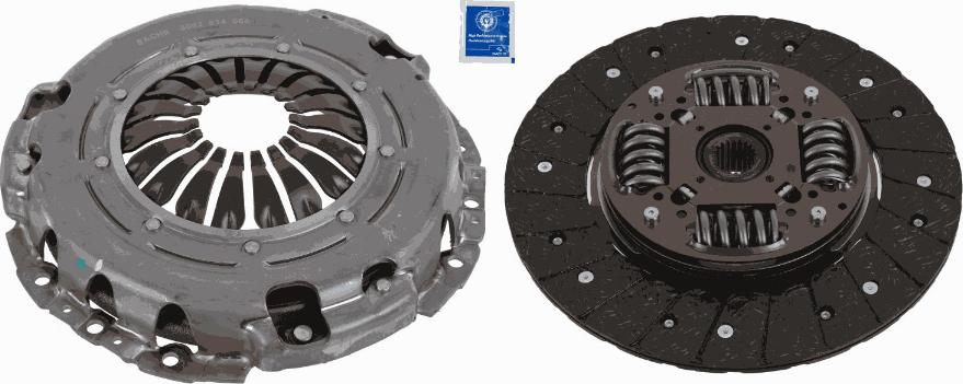 SACHS 3000 951 658 - Комплект съединител www.parts5.com