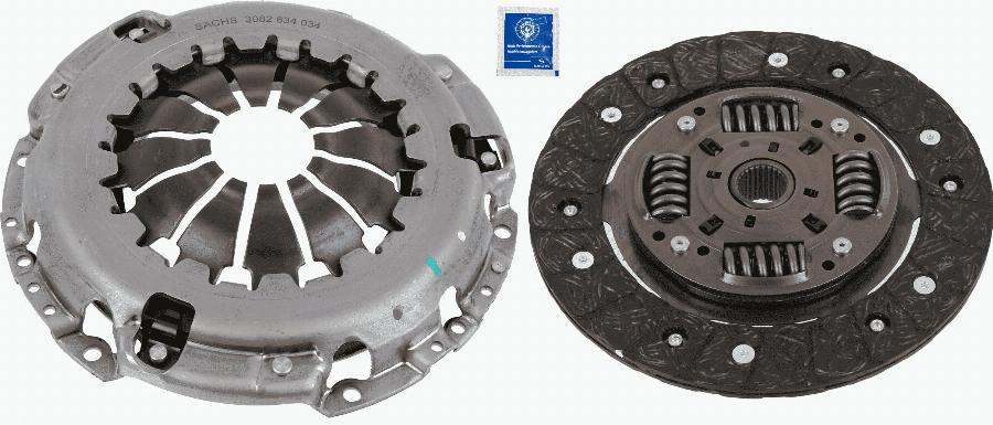 SACHS 3000 951 634 - Clutch Kit www.parts5.com