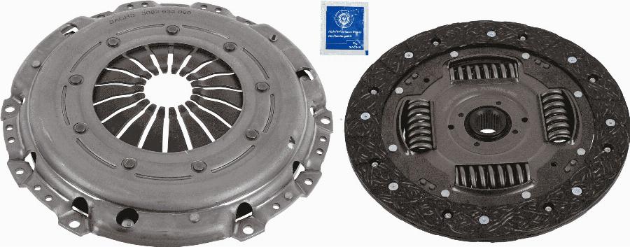 SACHS 3000 951 629 - Clutch Kit www.parts5.com